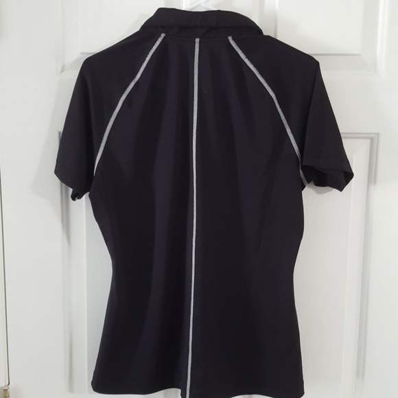Taylor Jordan Short Sleeve Polo Black Large - Picture 3 of 3